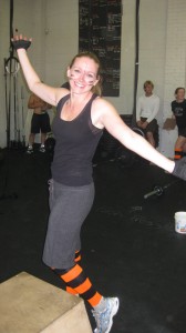 CrossFit Victoria BC - Colleen is not dizzy... she is energized!