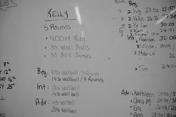 CrossFit Victoria BC - Kelly Challenge